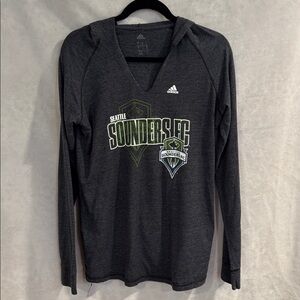 Adidas Seattle Sounders FC Charcoal Long Sleeve